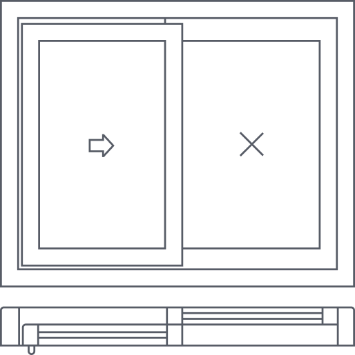 Створка слева